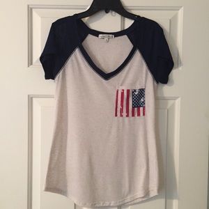 USA Patriotic American Flag T-Shirt